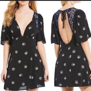 Free People Mockingbird Mini Dress Size 2